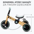 Rowerek biegowy trójkołowy Kinderkraft 4TRIKE blue 12