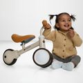 Rowerek biegowy trójkołowy Kinderkraft Cutie light beige 10