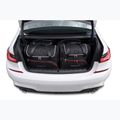 Zestaw toreb do bagażnika KJUST BMW 3 Limousine Hybrid 2019+ 4 szt. czarny 14