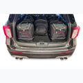 Zestaw toreb do bagażnika KJUST Ford Explorer Phev 2020+ 6 szt. czarny 12