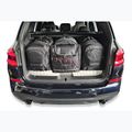 Zestaw toreb do bagażnika KJUST BMW X3 Phev 2019+ 4 szt. czarny 14