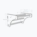 Drążek BenchK Pull Up Bar PB076 w kolorze naturalnego dębu BK-076 2