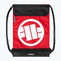 Worek Pitbull Logo 2 black/red 2