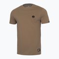 Koszulka męska Pitbull Small Logo coyote brown 4
