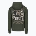 Bluza męska Pitbull Troublemaker Hooded Zip Sweatshirt old green 5