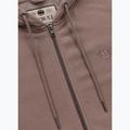 Bluza męska Pitbull Lancaster 2 Hooded Zip Sweatshirt washed burgundy 7