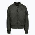 Kurtka męska Pitbull Hacket Washed Bomber dark green 5