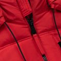 Kurtka zimowa męska Pitbull Piedmont Quilted Hooded fluo/red 6