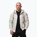 Kurtka męska Pitbull Athletic Logo Nylon Hooded light sand