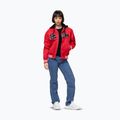 Kurtka damska Pitbull Angela San Diego Hooded Varsity fluo/red 2