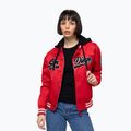 Kurtka damska Pitbull Angela San Diego Hooded Varsity fluo/red 4