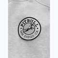 Bluza męska Pitbull Badger Hooded Zip grey/melange 10