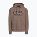 Bluza męska Pitbull Midnight Sweatshirt Hooded brown savana 7