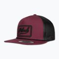 Czapka z daszkiem męska Pitbull Original 1989 burgundy/black