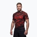 Rashguard męski Pitbull Hex Camo Hilltop Rashguard red