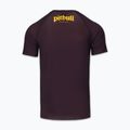 Koszulka męska Pitbull Rashguard Logo Palms brown 4