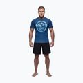 Koszulka męska Pitbull Rashguard Logo Palms blue 2