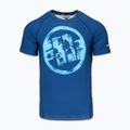 Koszulka męska Pitbull Rashguard Logo Palms blue 3