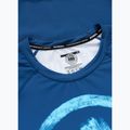 Koszulka męska Pitbull Rashguard Logo Palms blue 5