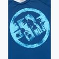 Koszulka męska Pitbull Rashguard Logo Palms blue 6
