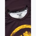 Rashguard longsleeve męski Pitbull Rashguard Logo Palms brown 5