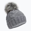 Czapka zimowa damska 4F CAD010 cold light grey melange 2