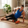 Wałek do masażu Body Sculpture 3w1 BB 0231 black/orange 15