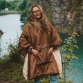 Ponczo OFFLANDER OFF_CACC lightweight heated brown 5