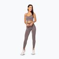 Legginsy treningowe damskie Carpatree Allure Seamless brown melange (pepper corn) 2