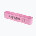 Zestaw taśm do ćwiczeń FORCEBAND Mini Band 5 szt. + E-BOOK pink 4