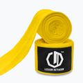 Bandaże bokserskie Octagon Legion Standard 300 cm yellow 2