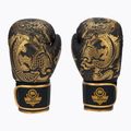 Rękawice bokserskie DBX BUSHIDO "Gold Dragon" złote/czarne 2