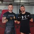 Rękawice grapplingowe DBX BUSHIDO MMA Premium czarny 15