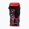 Rękawice grapplingowe DBX BUSHIDO MMA Premium czarny/czerwony 4