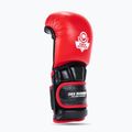 Rękawice grapplingowe DBX BUSHIDO MMA Premium czarny/czerwony 10