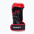 Rękawice grapplingowe DBX BUSHIDO MMA Premium czarny/czerwony 11