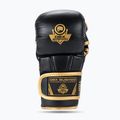Rękawice grapplingowe DBX BUSHIDO Master MMA czarny/złoty 3