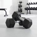 Hantel ogumowany XTREXO Hex 25 kg 3