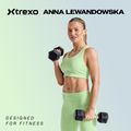 Hantel ogumowany XTREXO Hex 40 kg 2