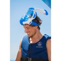 Maska pełnotwarzowa do snorkelingu AQUASTIC KAI niebieski 3