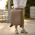Walizka podróżna kabinowa KADVA Brava 40 l beżowa 15