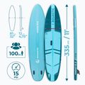 Zestaw deska SUP pompowana Compact 11'0" niebieski 27