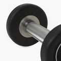 Hantel żeliwny gumowany XTREXO Pro 2 kg czarny 8