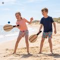 Zestaw do tenisa plażowego OneTeam Beach Play brązowy 3