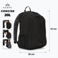 Plecak turystyczny KADVA Concise 20 l black 2
