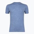 Koszulka termoaktywna męska WOOLCANO Merino 100% TEE0546 niebieska 5