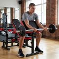 Ławka treningowa XTREXO BenchFit Max ze stojakiem i modlitewnikiem czarny 6