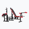 Ławka treningowa XTREXO BenchFit Max ze stojakiem i modlitewnikiem czarny 8