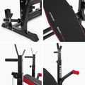 Ławka treningowa XTREXO BenchFit Max ze stojakiem i modlitewnikiem czarny 16