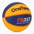 Piłka do koszykówki  OneTeam Rim Rush 3x3 niebieski 2